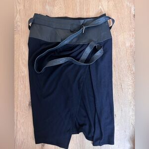 Donna Karan Black Skirt with Belt